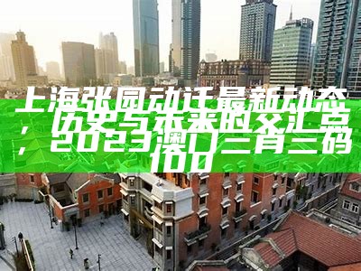 上海张园动迁最新动态，历史与未来的交汇点，2023澳门三肖三码100